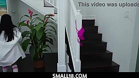 Small18 - Bratty Little 18+ Tease Sadie Pop Sergeant Miles