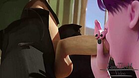 Raven Faces Classroom Hentai After Class