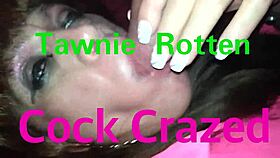 Totally cock crazed in crossdressing fun