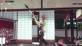 friends share a playful tickling session with girlfriends