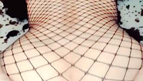 Wife in lingerie for casting 😏