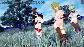 hey, pick me in this mmd ioi anime hentai with collei amber sucrose?