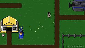 fucking the final boss in hentai game