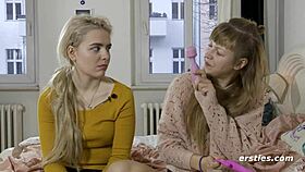 Amateur Lesbians Using Anal And Pussy Toys