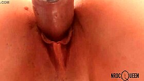 Mommy gets outdoor creampie in tent