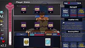 fucking the final boss in hentai game