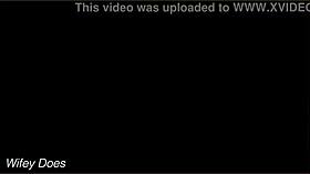 watch wifey do cleaning with down shirt flashing big tits