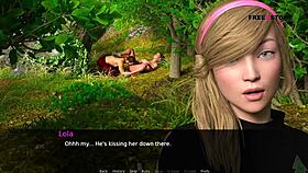 i'm john and lola, watching this couple have sex in dusklight manor, it's hot