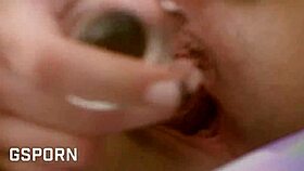 Girl Masturbates With Wet Pussy Using Vibrator