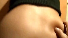 Voluptuous curves of the authentic amateur wife presented sitting