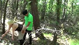 Busty Tattooed Mature In Anal Adventure Outdoor