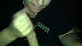 Intriguing amateur cocksucking with intense sucking and cock play