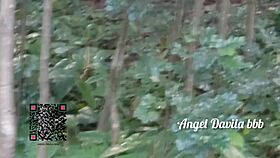 I was just showin’ off in the park, but got so horny I gave it up right there till I got cum in my mouth!