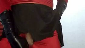 Hot Transvestite Gets Anal Assfucking In Homemade Gay Sex