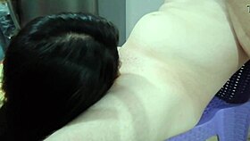 does this asian housemaid suck her boss's cock like a slut?