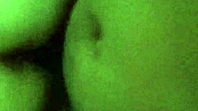 Girl moans loudly while taking a monster cock in her ass.