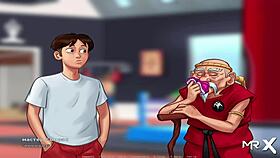 big cucumber fucks mature in kitchen anime hentai uncensored