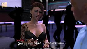 Exploring inside Jennifer 37 during the game session