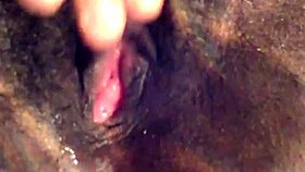 exploring the tight wet pussy of a 19-year-old in this intimate scene.
