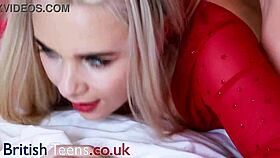 18 year old blonde ellie shou gets railed and swallows cum.