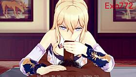 This is a compilation of Jean from Genshin Impact in hentai