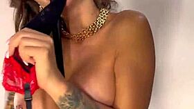 Lady boss Monika Fox, wanna join my naughty office fun after hours with me?