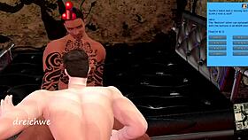 bisexual ai sex on ranch with blowjob