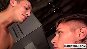 gay stud rides big dick and rims ass