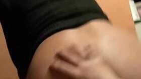 Voluptuous curves of the authentic amateur wife presented sitting