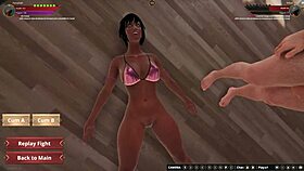 ethan vs farzaneh in naked wrestling