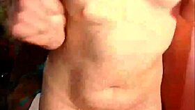 Cute Brunette Masturbates Anal With Dildo On Webcam.