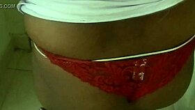 Aparna models petticoat and panties for amateurs