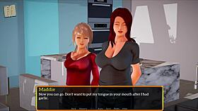 exploring my new stepfamily in game 580