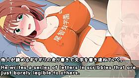 An anime style hypnotic pencil game with English subtitles