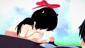 Farmgirl Bent Over Gets Fucked and Creampied in Country