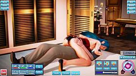 blue haired beauty fucked silly with wild energy 😜