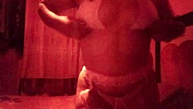 mexican wife plays alone with her 22cm dildo, squirting in amateur group swingers scene