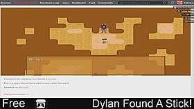 Dylan Found A Stick For Bound Spanking Fun!