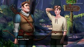 why is boris's cock so hard after myrtle's big boobs in lingerie?