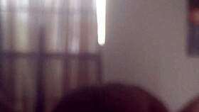 she's getting fucked with a creampie