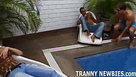 Join our shemale threesome, it's going to be wild