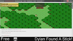 Dylan Found A Stick For Bound Spanking Fun!