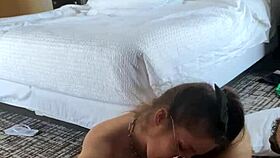 Huge Tit Brunette Drains Huge Cock Completely