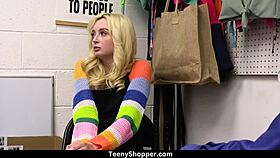 Thief Lexi Lore Encounters Security Guard Mike Mancini