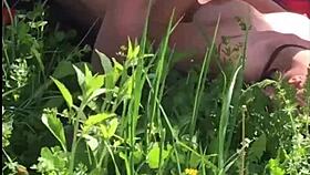 Boss interacts with young 18+ secretary outdoors in a professional setting