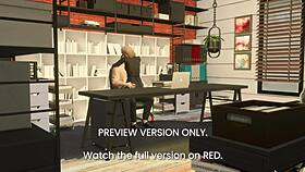 mr perfectly fine in 3d hentai office preview