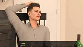 lisa seduces her boss in bed