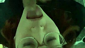 my obedient partner loves sucking in couple homemade facial scene