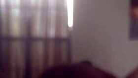 she's getting fucked with a creampie