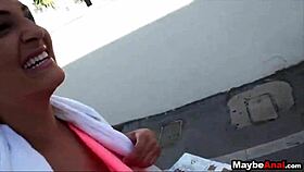 Beach Babe Nikki Chase Gets Anally Penetrated In Public Spy Scene